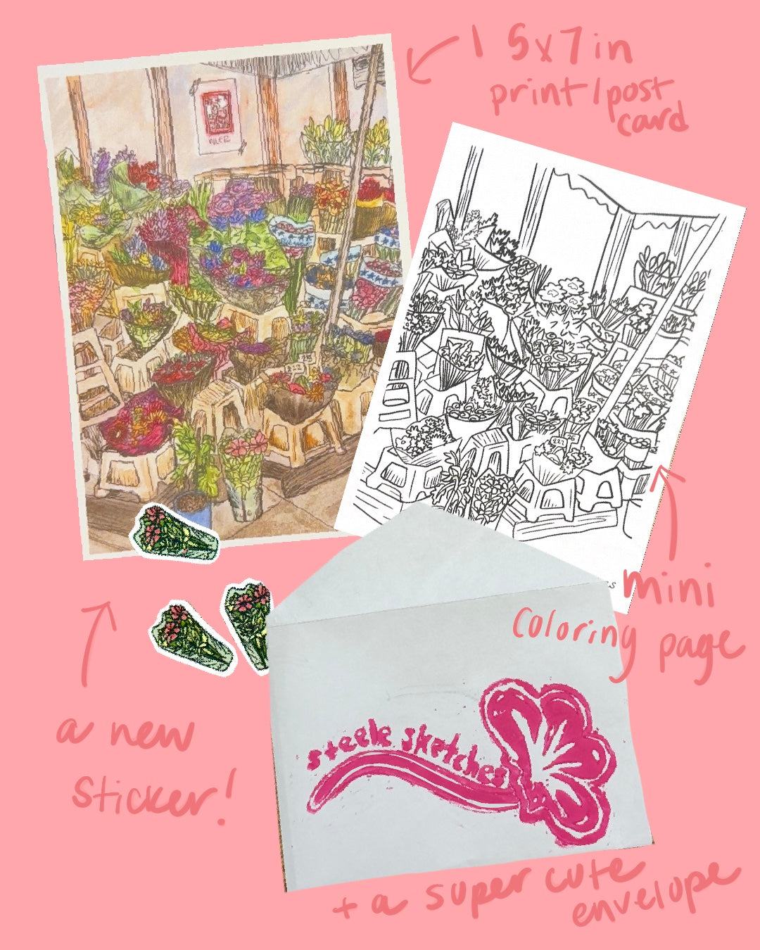Steele Sketches Print Club (Subscription)